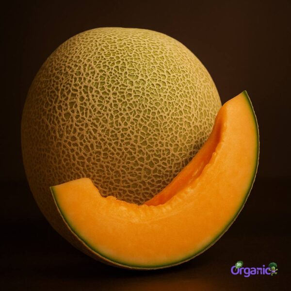 Organic Melon – Rockmelon (1kg-cut) Australia